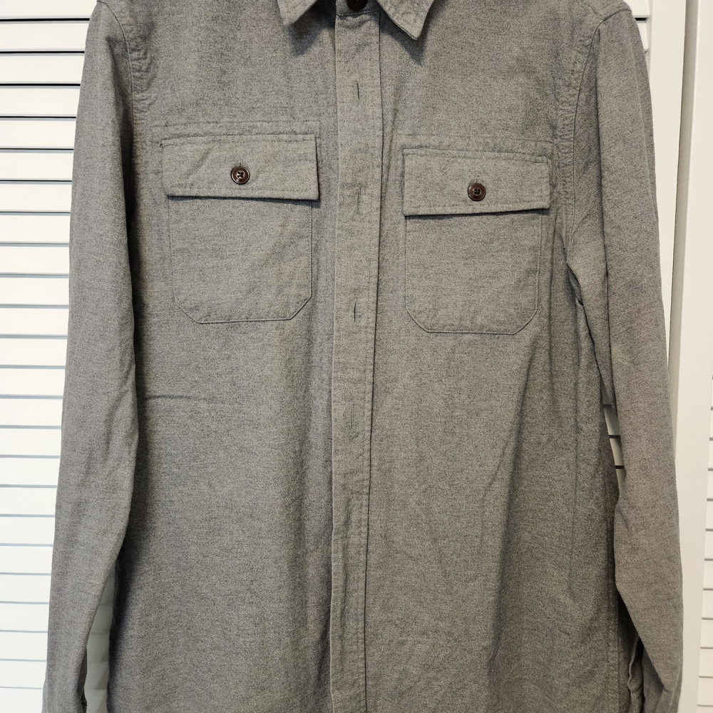 Signature Men's Charcoal Shirt Jacket
